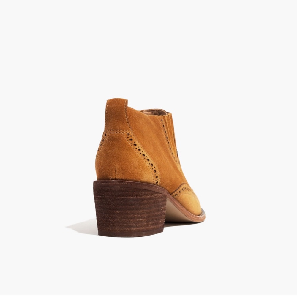 Madewell The Grayson Brogue Chelsea Boot - Picture 5 of 8